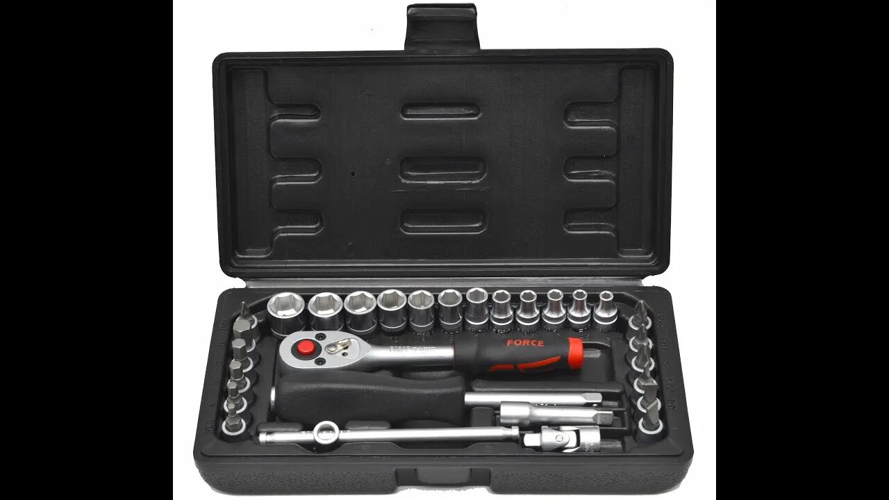 Force 1/2",1/4" 4821-5 82 предмета. ) f-4941-5 premium forsage. набор инструмента 65пр. набор инструментов force 41421r 142 пр. набор головок 1/4 форс.
