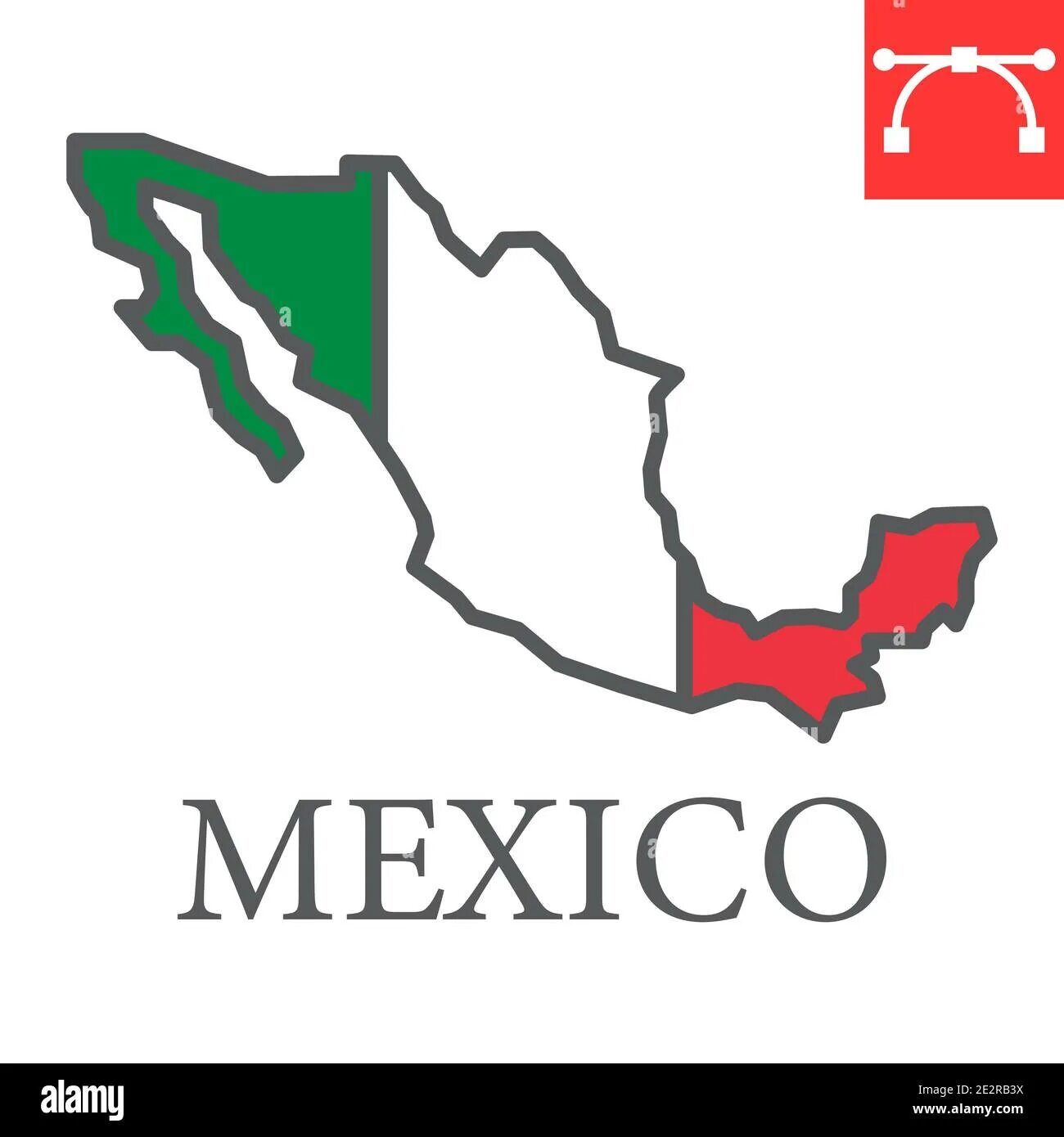 Мехико география 7 класс. Италия и Мексика. Мексика на карте с флагом. Италия и Мексика на карте. Карта Мексики обозначения.