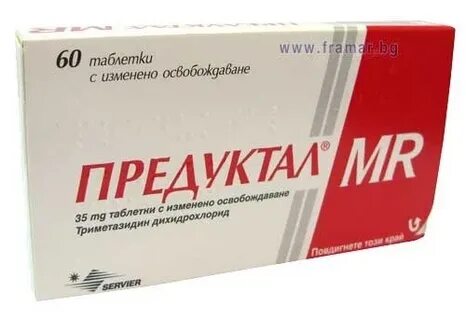Предуктал мв 35 мг отзывы аналоги