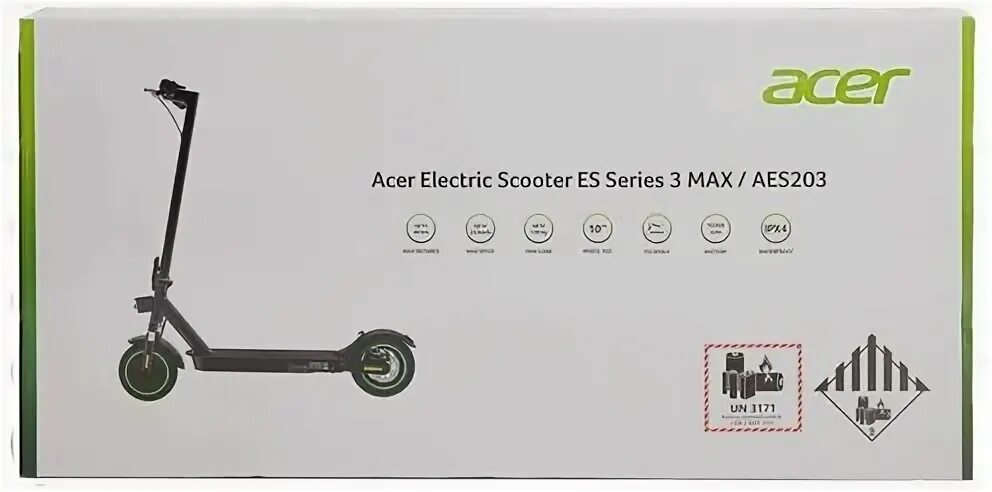 Электросамокат Acer aes001. Самокат Acer. Электросамокат acer es series 3