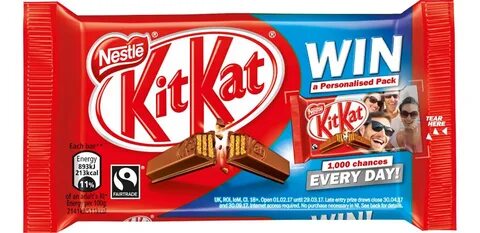 Nestle personalised KitKat promotion - IPM Bitesize.