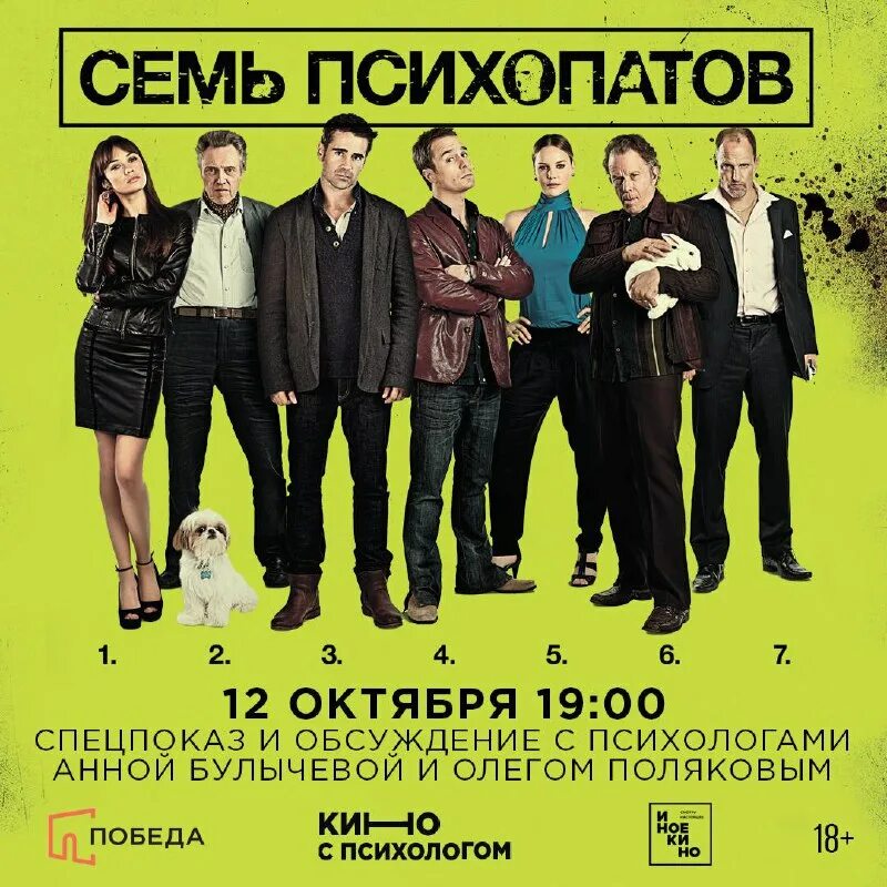 Семь психопатов 2012 отзывы. Семь психопатов 2012 отзывы