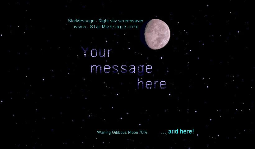 Message of Star. Messages from the Stars обои. Мун программа