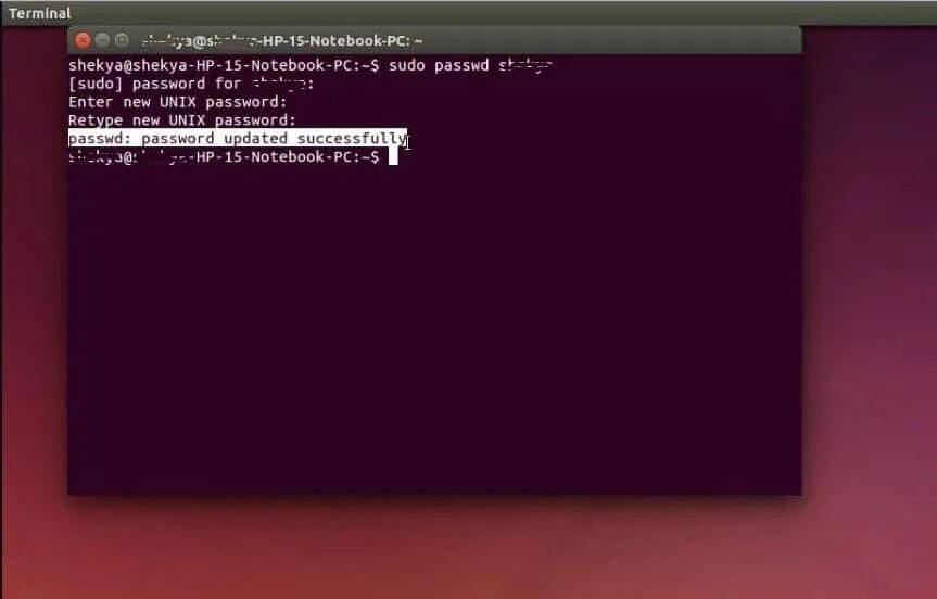 Control sudo