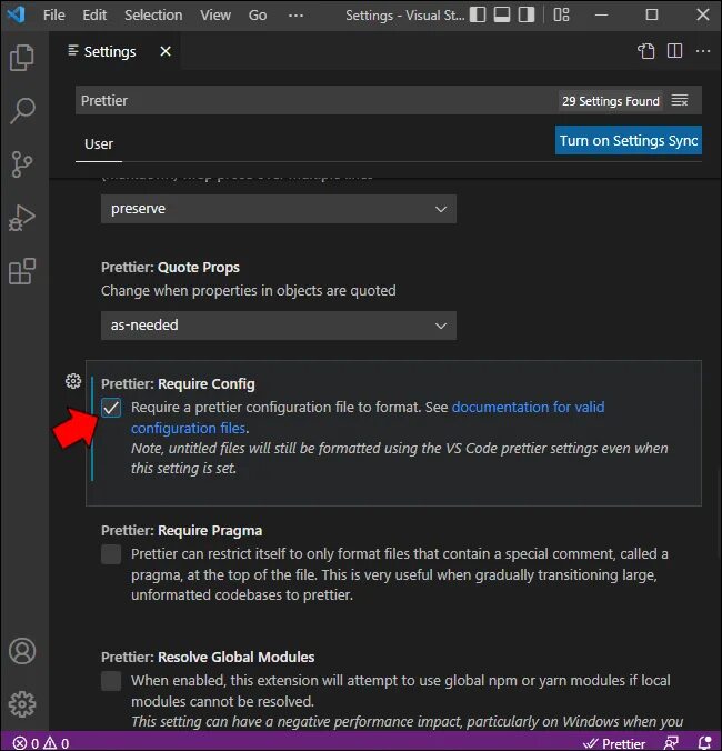 Prettier config. Настройка prettier vscode. prettier vs code. размер в vs code .format{}. prettier vs code настройка.
