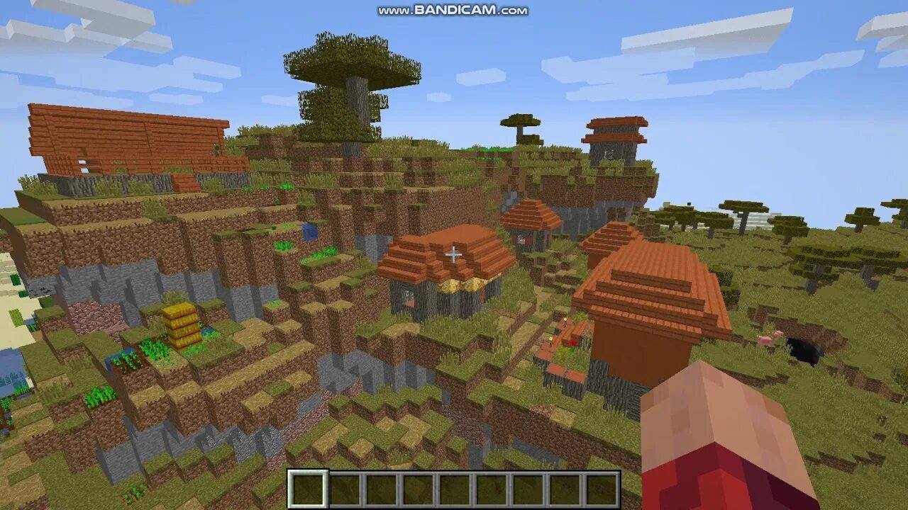 Майнкрафт 1. Деревня в саванне в майнкрафте 1 14. Майнкрафт 1. Сид на двойную деревню. 14.
