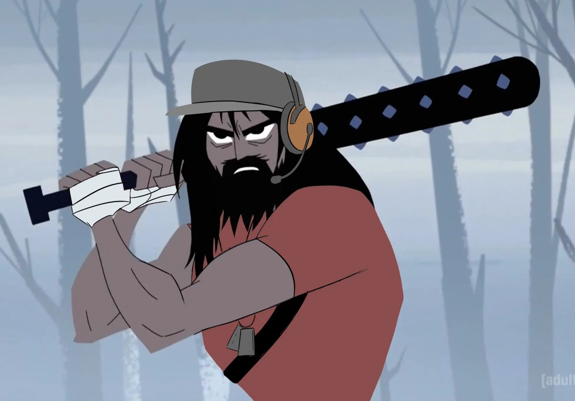 Samurai Jack Scotsman. Самурай Джек шотландец. Самурай Джек кроссовер. Samurai Jack Scotsman Art. Are also improved