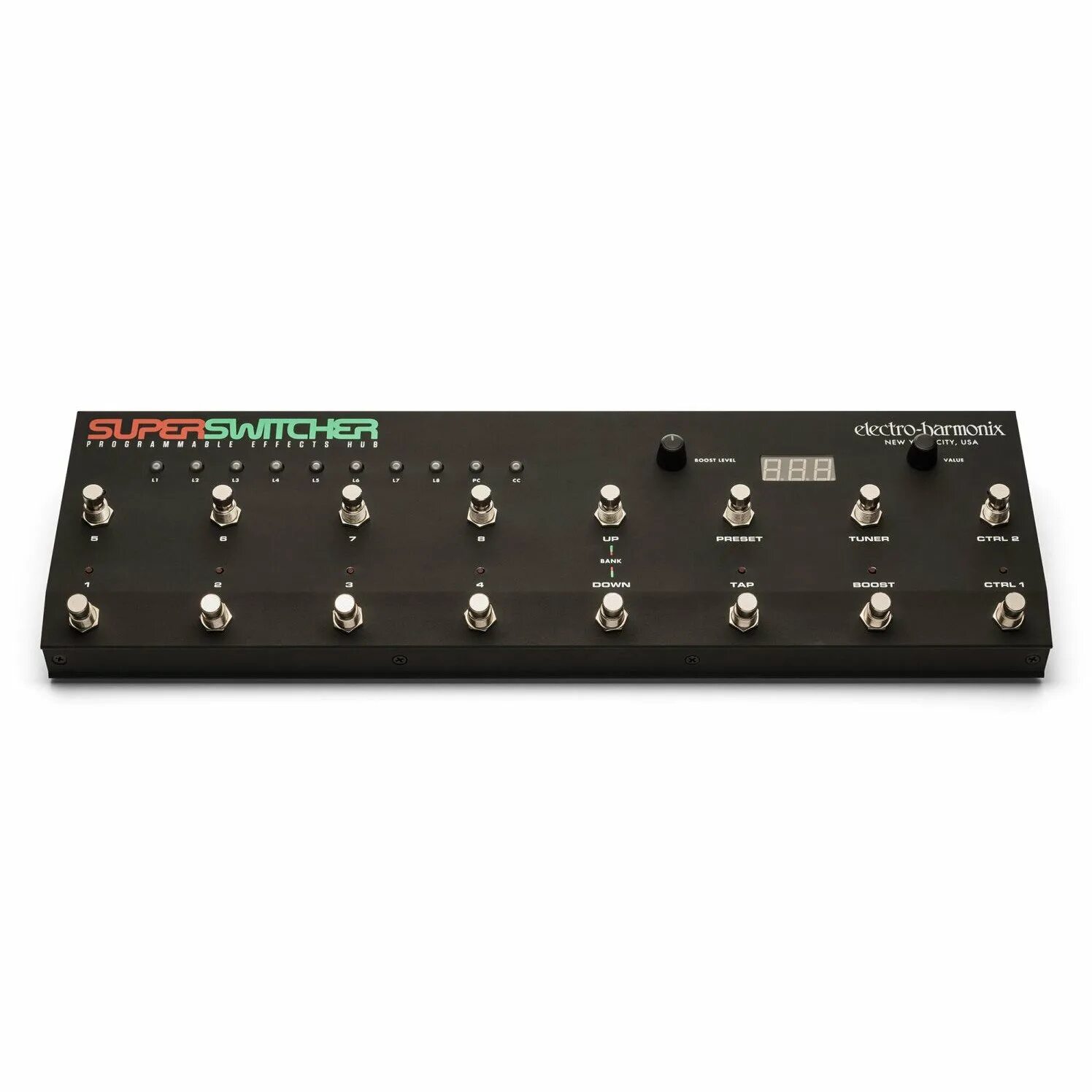 Гитарный контроллер. Carl martin octa-switch mk3. контроллер для электрогитары. миди контроллер для гитары. boss switch controller.