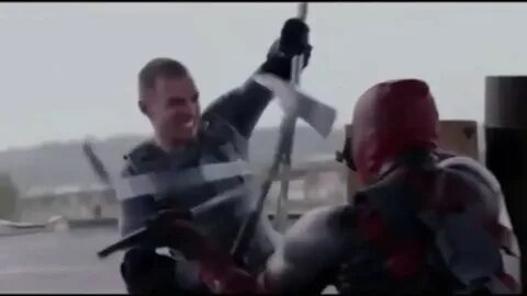 Дэдпул драка