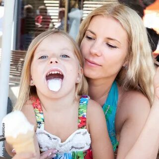 My sisters licking
