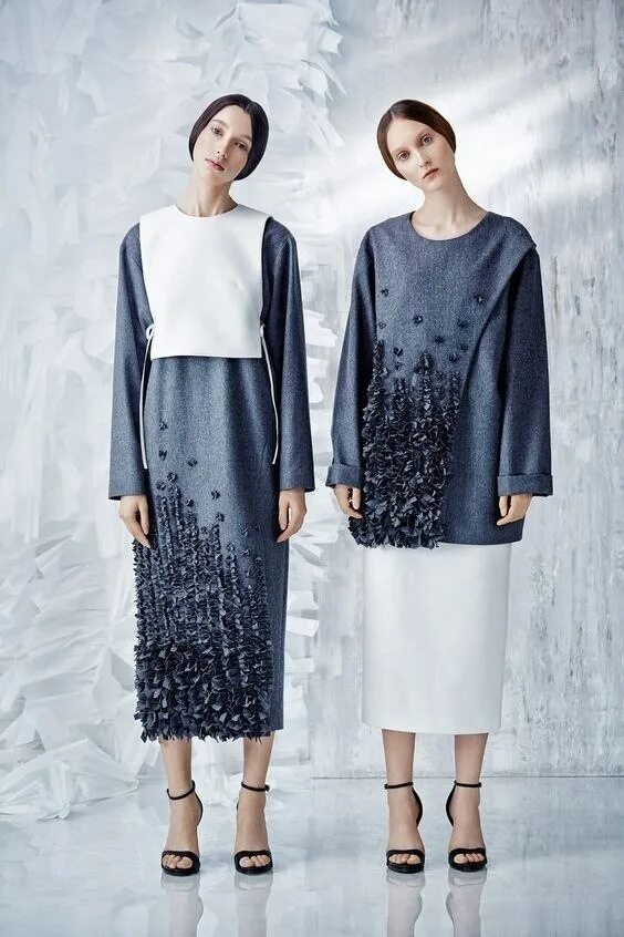 Сестры Рубан коллекция. Сестры Рубан платья. Ruban осень зима 2014-2015. Одежда трансформер японских дизайнеров.