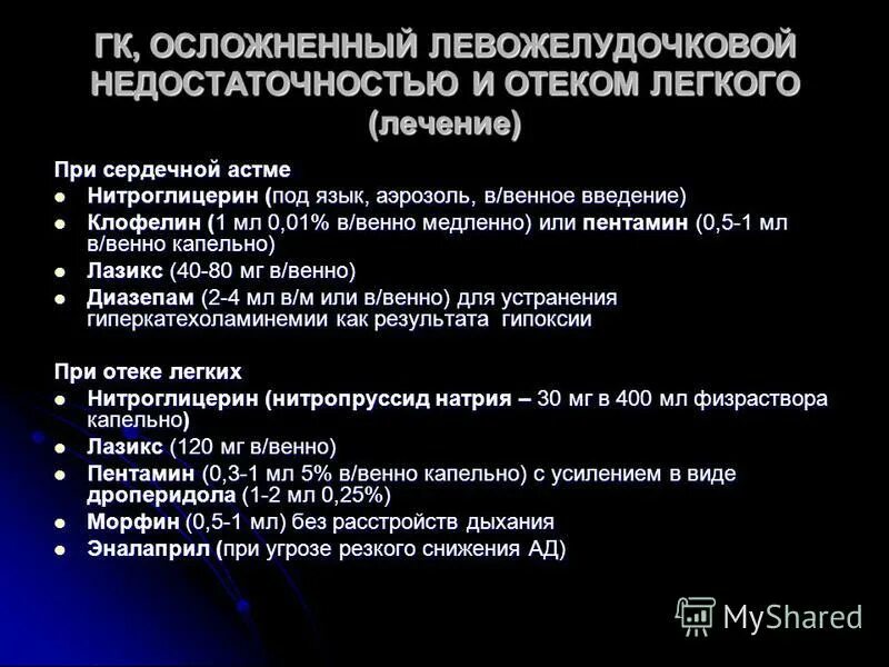 Нитроглицерин отек легких. Нитроглицерин отек легких