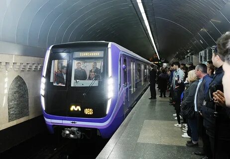 Фото поездов метро