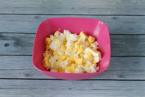 Салат сердцеедка с куриными сердечками