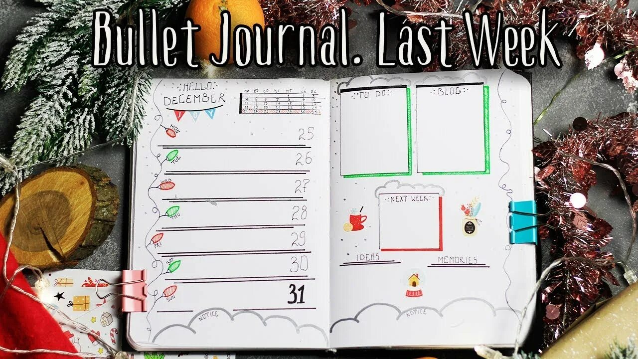 Развороты на год. Оформление ежедневника на новый год. Развороты на год. Bullet journal декабрь. Разворот на год для ежедневника.