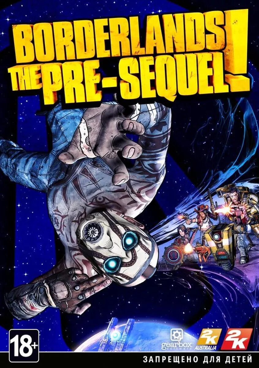 Borderlands sequel. Borderlands: the pre-sequel. borderlands постер. borderlands обложка. borderlands pre-sequel игра обложка.