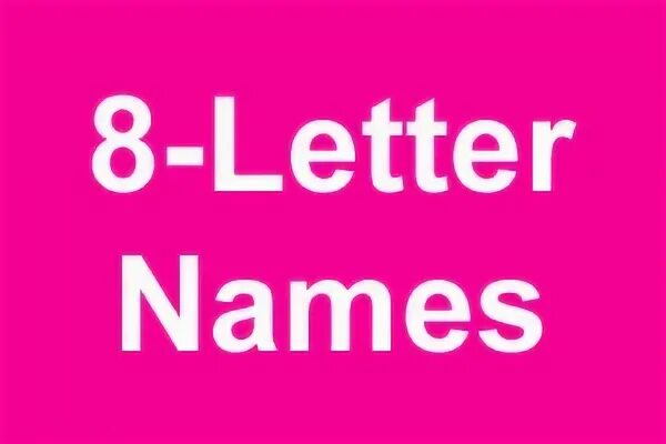 Name letter