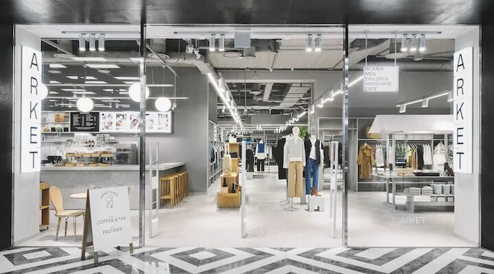 Arket метрополис. Дизайнерский бутик фон. Arket метрополис. Arket одежда португалия. Cos arket studio магазин.