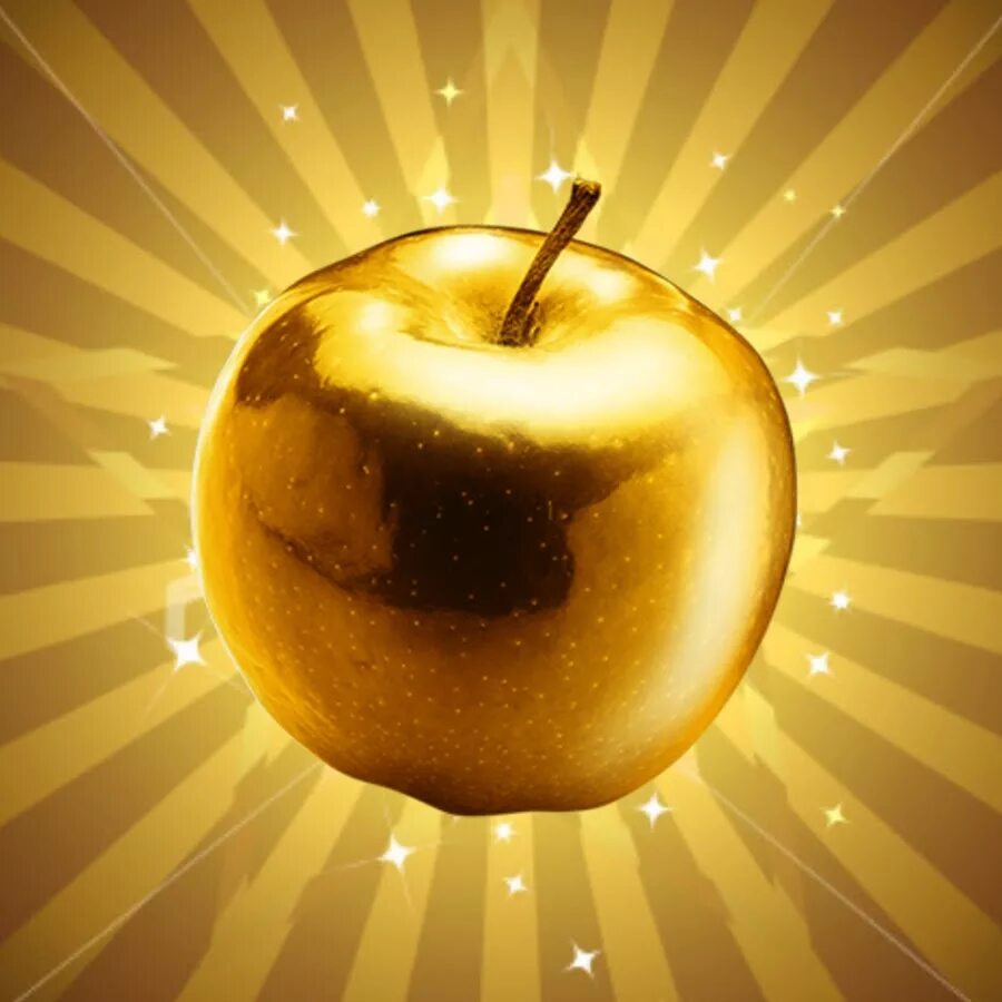 Привет в золотом яблоке. Золотое яблоко. Яблоки Голд. Золотистое яблоко. Золотое яблоко рисунок.