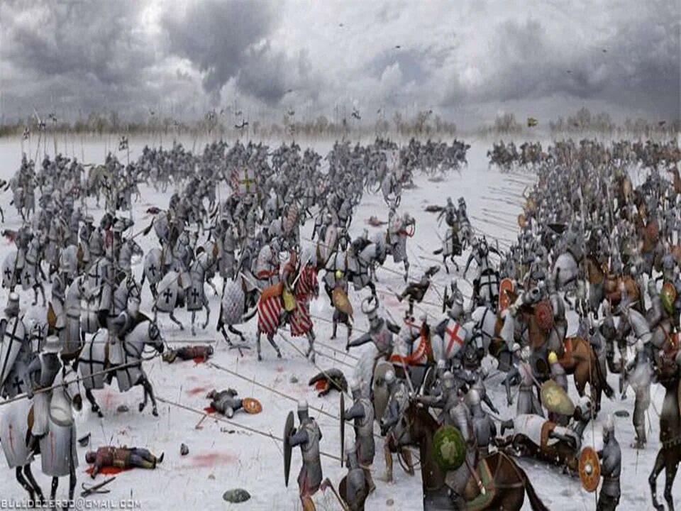 Битва на Чудском озере 1242 год Ледовое побоище.