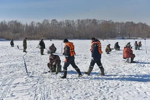 Первый лед в подмосковье
