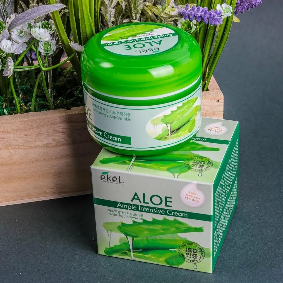 Ekel Aloe ample Intensive Cream. Крем для лица Ekel с алоэ 100g.. Ekel увлажняющий крем с алоэ. Крем для лица Ekel 100 гр. Крем алоэ корея