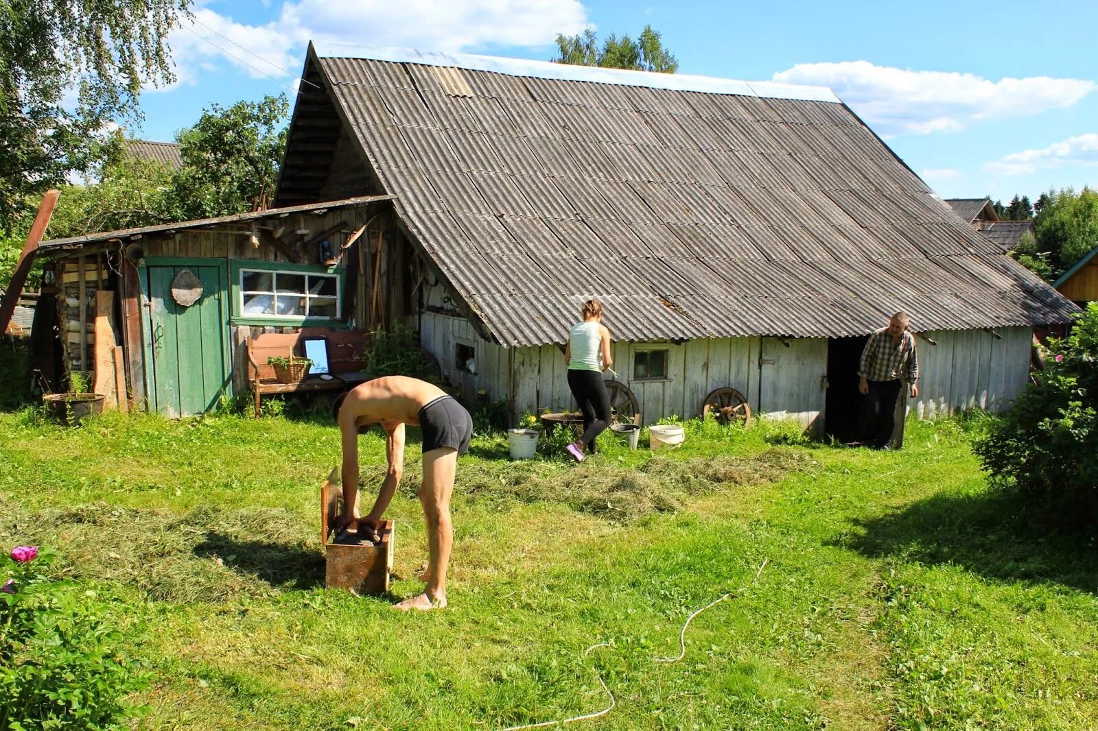 Покажи жизнь в деревне