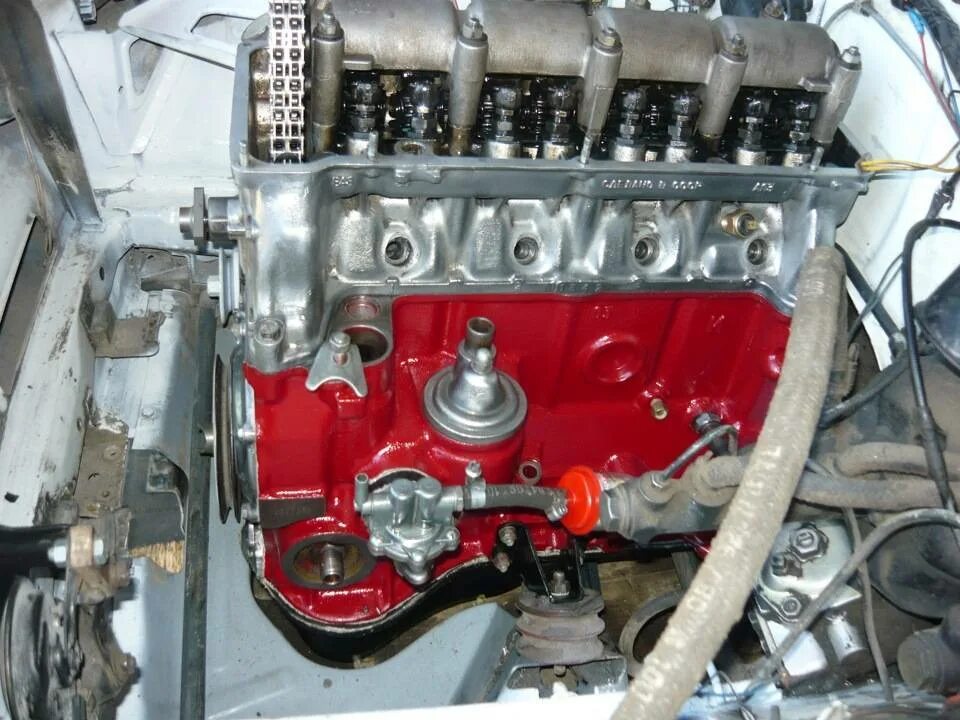 2106 Красный двигатель. Капиталка двигателя ВАЗ 2107. ВАЗ 2101 капиталка. ГБЦ ВАЗ 2105 VFTS.