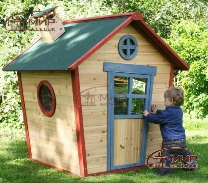 Детский домик из дерева. Домик для детей. Детский домик для дачи. Детские деревянные домики.