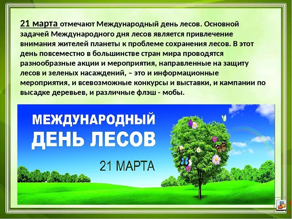 21 международный день леса. Международный день лесов. Международныйдерь лесов. Междуанродныйдень лесов.