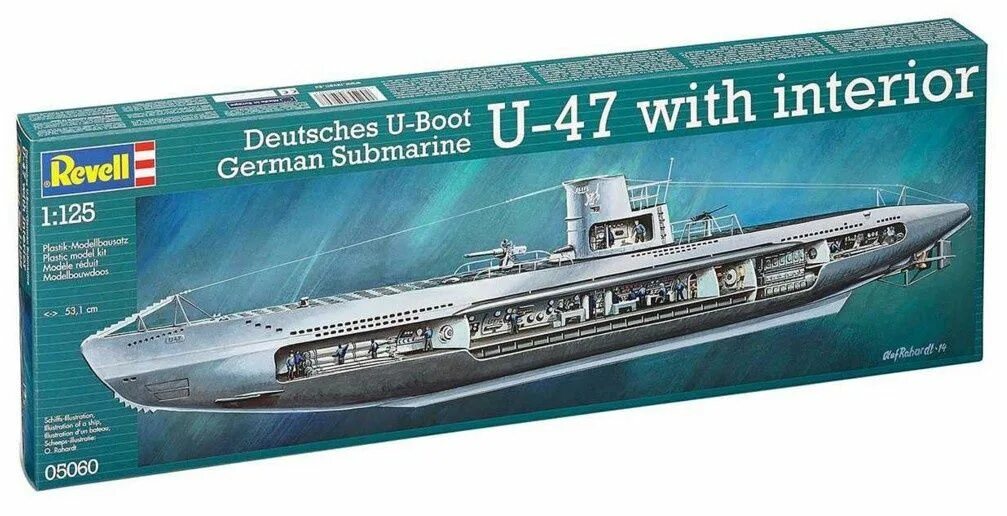 Сборная модель Revell German Submarine u-47 with Interior (05060) 1:125. Подводная лодка u-47 w.Interior Revell, 1/125 модель. Revell u Boat 1/125 u-99. Подводная лодка u Boot модель Rewell 1:125. Сборные модели лодки