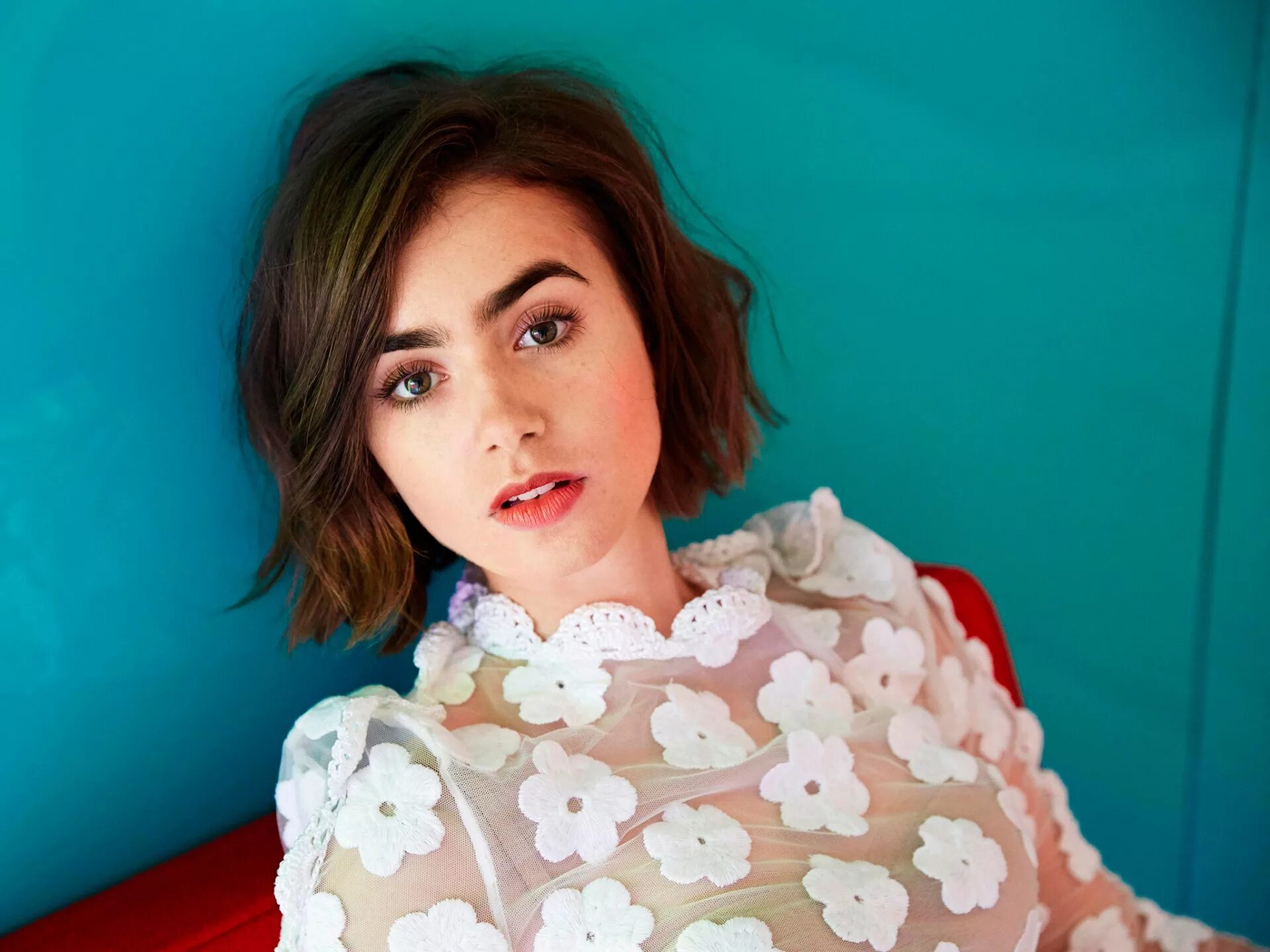 Lily adriano. Lily collins.