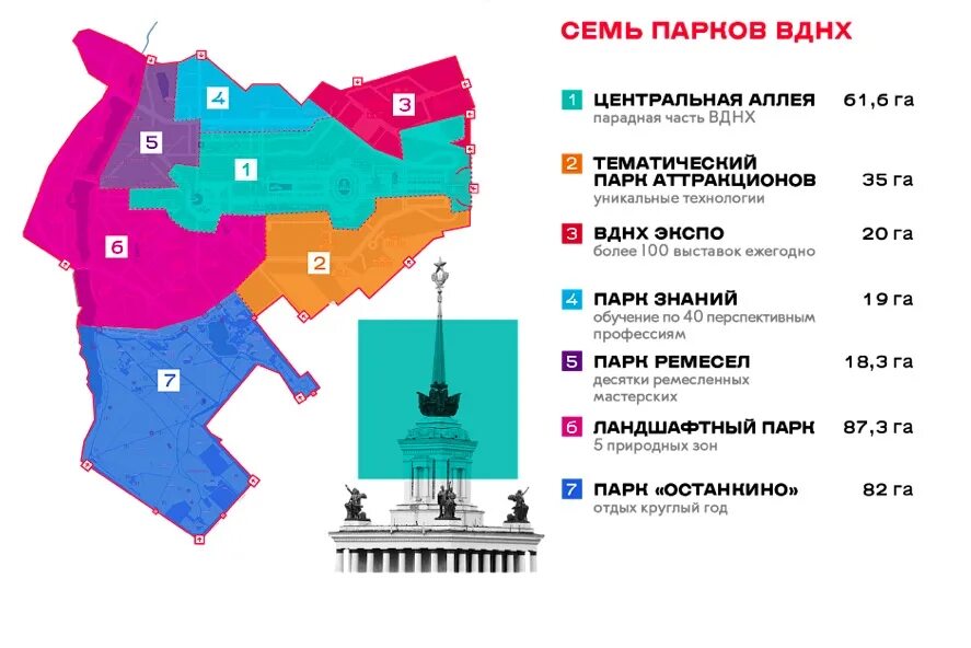 Выставка на вднх платная или бесплатная. Тематические зоны вднх. ландшафтный парк вднх схема. зоны парка вднх. территория вднх.