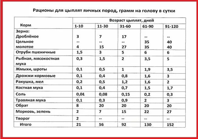 Нормы кормления цыплят кур несушек. Таблица состава комбикорма для несушек. Таблица кормления цыплят несушек в домашних условиях. Нормы кормления цыплят бройлеров.