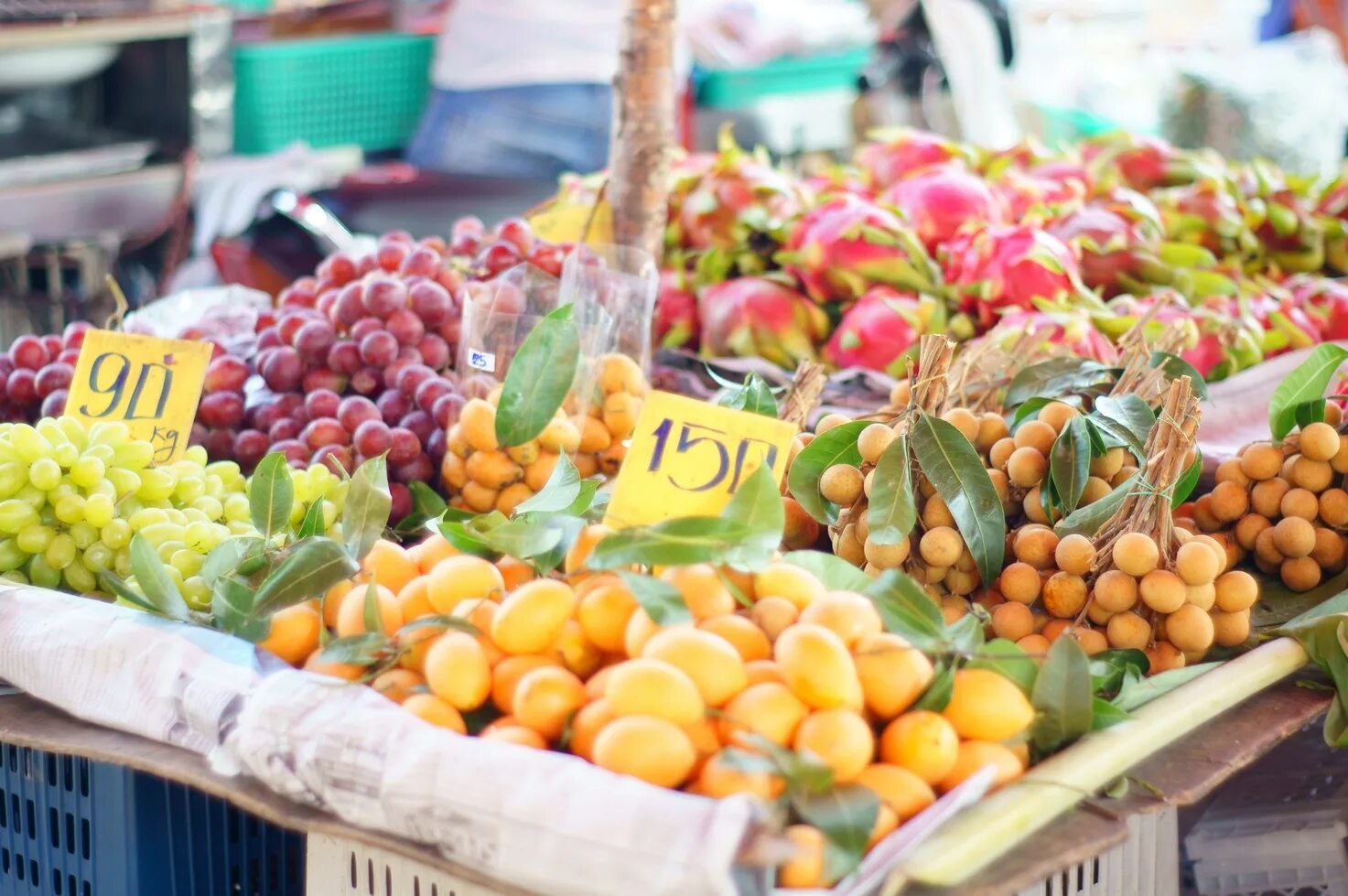 Taking fruit