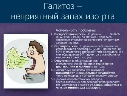 Почему изо рта пахнет кислым