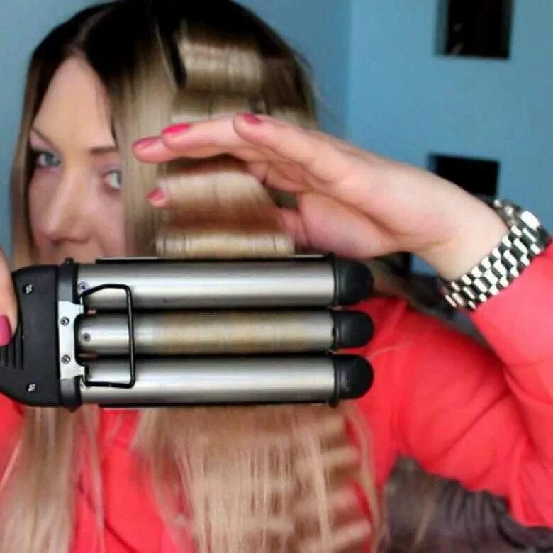 Babyliss плойка для волн. Плойка тройная волна hairway model c020. Прическа на тройную плойку. Тройная плойка на короткие. Тройная плойка на короткие.