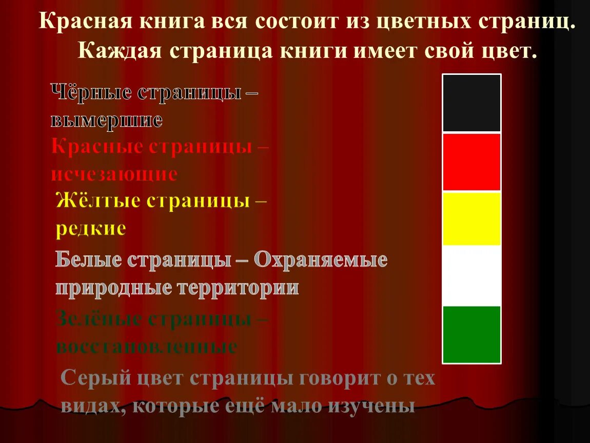 Цвета красной книги. Цвета страниц красной книги. Разноцветные страницы красной книги. Цвета красной книги России. Красный редкость