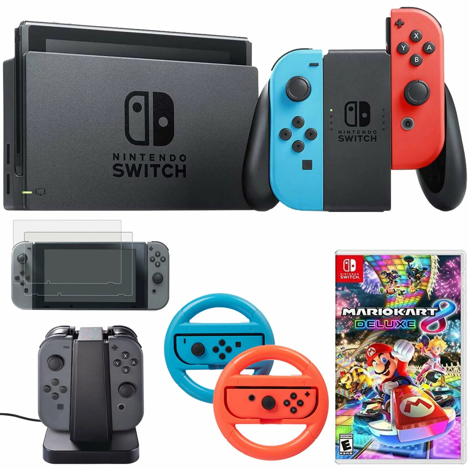 Nintendo Switch 32 GB. Nintendo Switch 32 GB Neon Red/Blue. Nintendo Switch Mario Kart 8 Deluxe Bundle. Nintendo Switch 13000 32gb.