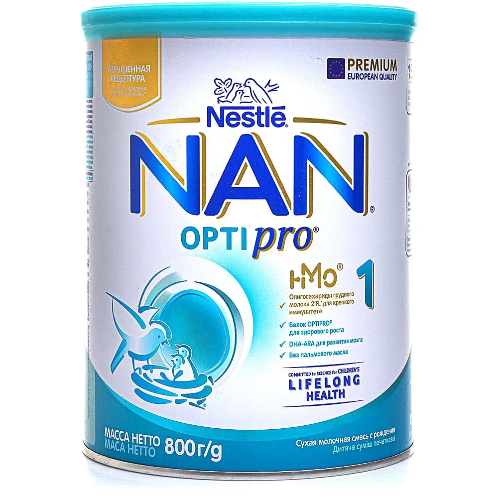 Смесь нан сколько хранить. Смесь молочная Nestle nan (Нестле нан) 1 800г. Nan Nestle Optipro 2 800. Нестле нан 1 гипоаллерг оптипро смесь сух 800г. Смесь нан 1 оптипро 800 гр.