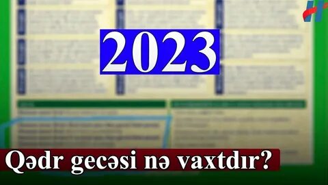Qədr gecəsi 2024