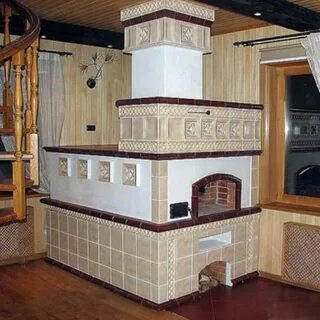 Красивая печь в доме своими руками