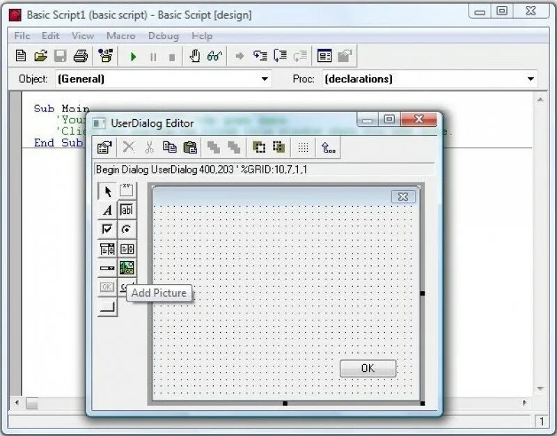 Basic script