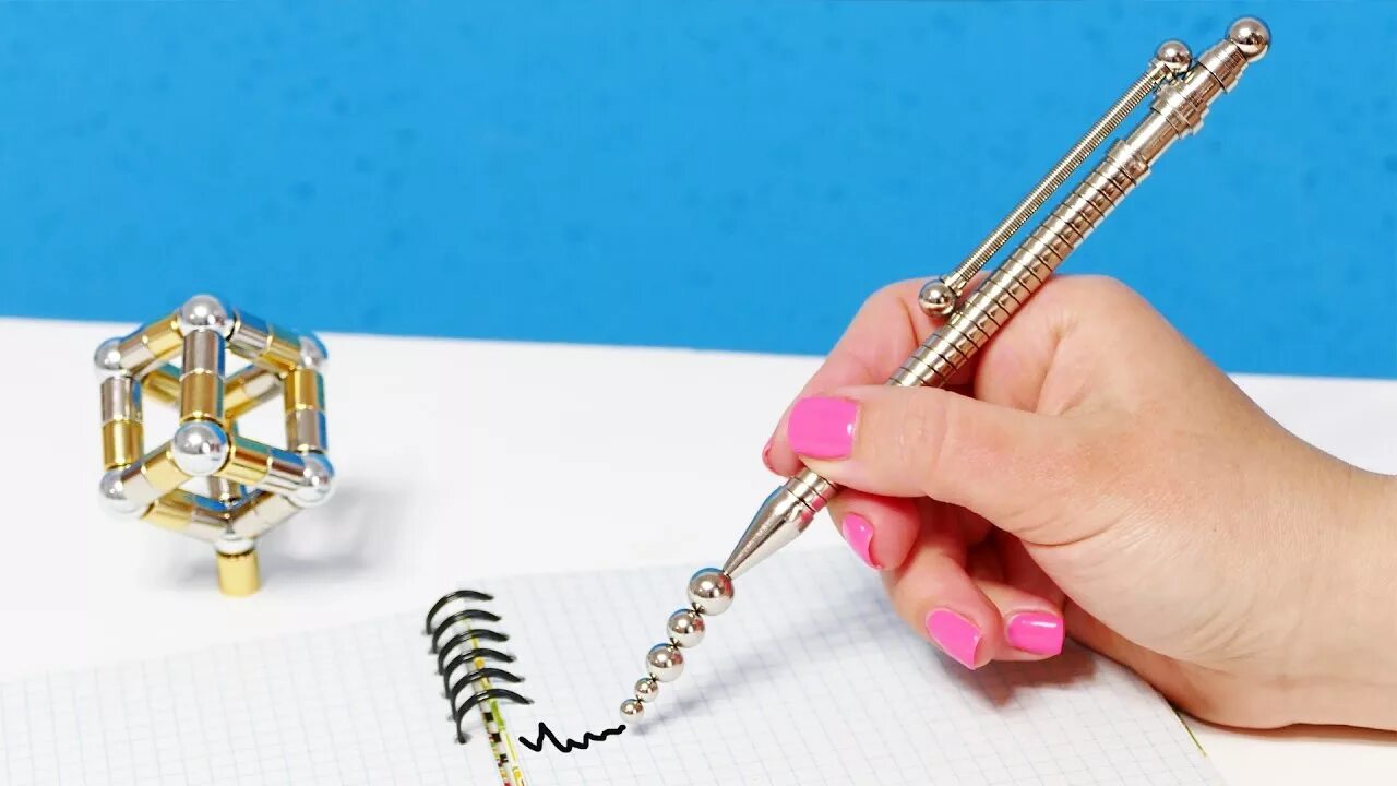 Think pen. Магнитная Фиджет ручка. Ручка магнит антистресс. Необычные ручки. Ручка состоящая из магнитов.