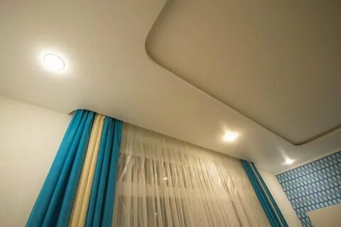 Как сделать скрытый карниз в натяжном