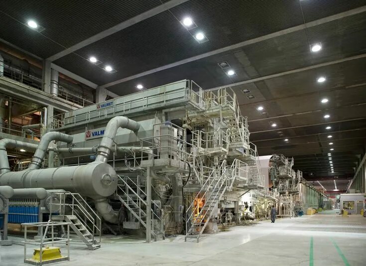 Pulp and paper. Завод будущего. paper factory. pulp and paper industry. industry paper technology.