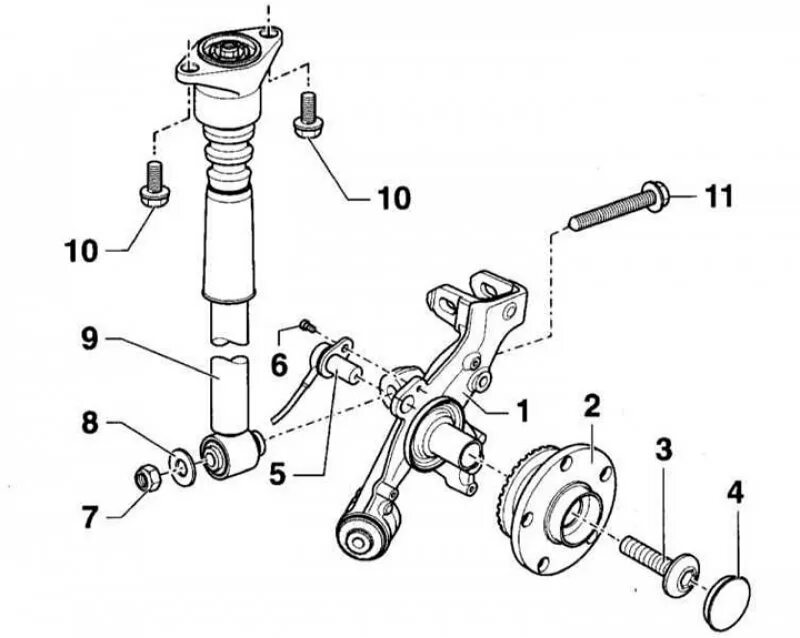 Задняя подвеска Ауди а4 б5 передний привод. Болты крепления задней подвески Ауди а4 артикул. Передняя ступица Ауди а4. Задняя подвеска Ауди а6 с5 передний привод схема.