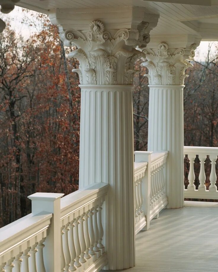 Turned columns