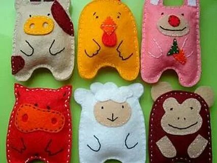 Плоская игрушка своими руками