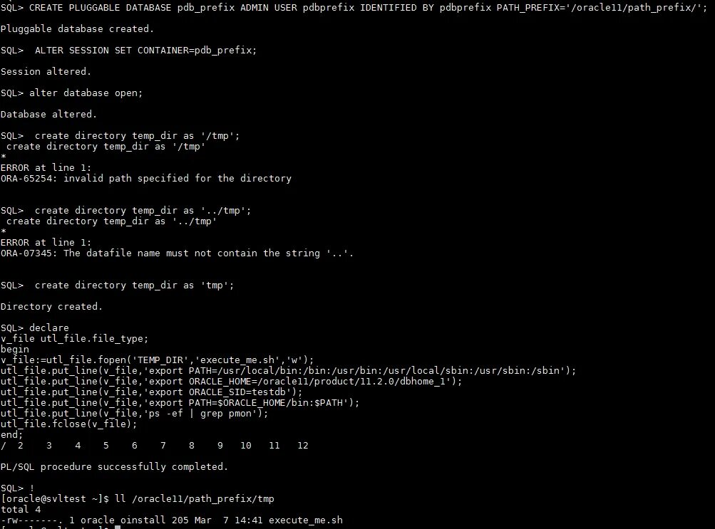 Pluggable database от Oracle. Alter procedure SQL пример. Oracle_Sid. Alter session Oracle.